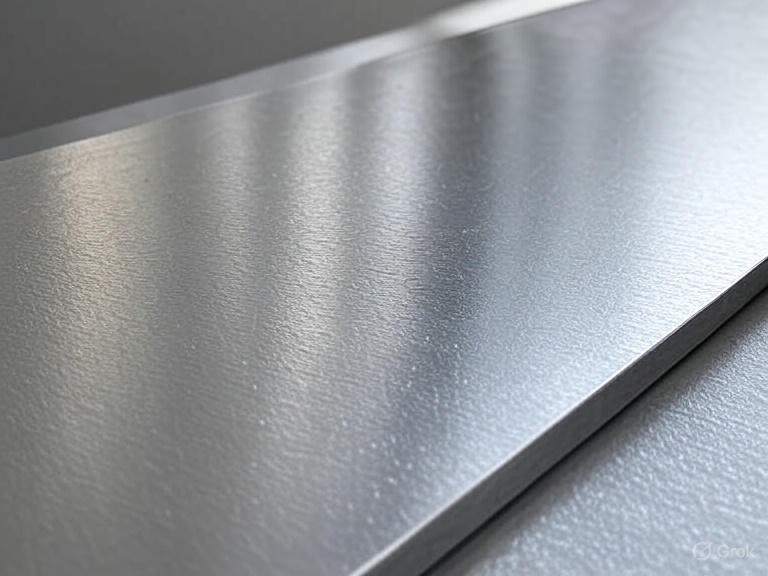 Stacked aluminum ingots