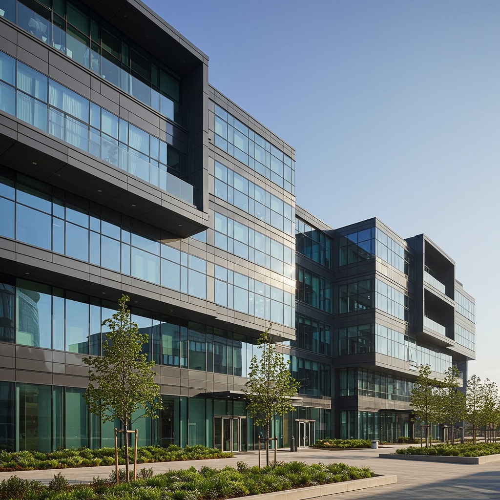 Modern architectural building